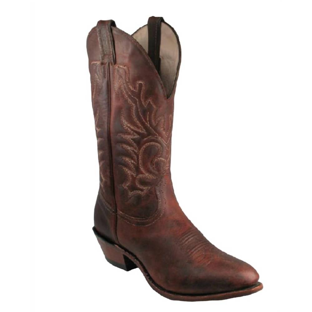 NEW BOULET BOOTS men's rider sole western cowboy boot in copper